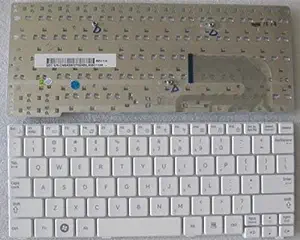 WISTAR Laptop Keyboard Compatible for Samsung N148 N150 N145 N143 N100 NB30 NB20 N128 S/N: CNBA5902766ADN4R1923292 Series (White)